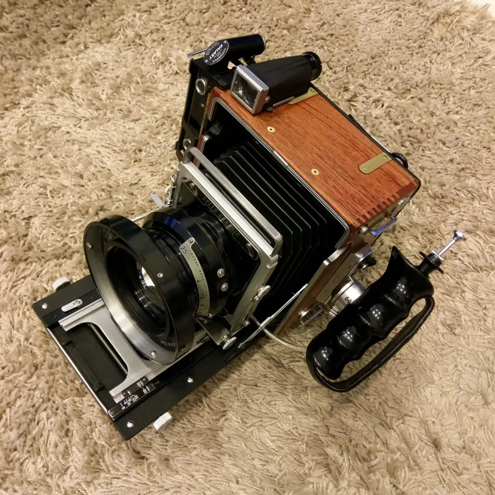 UNDRILLED NEW 4x5 Pacemaker Crown/Speed Graphic lens board 