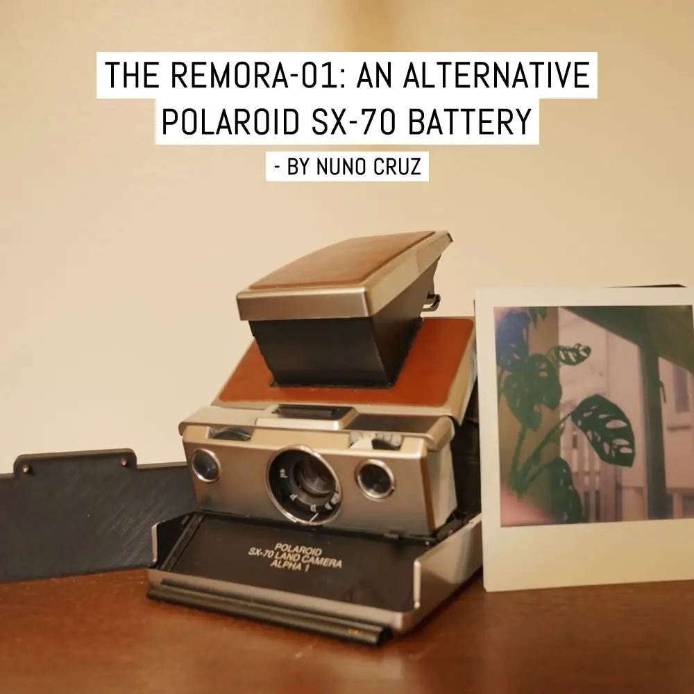Condensar doble Ajustarse The Remora-01: An alternative Polaroid SX-70 battery - EMULSIVE