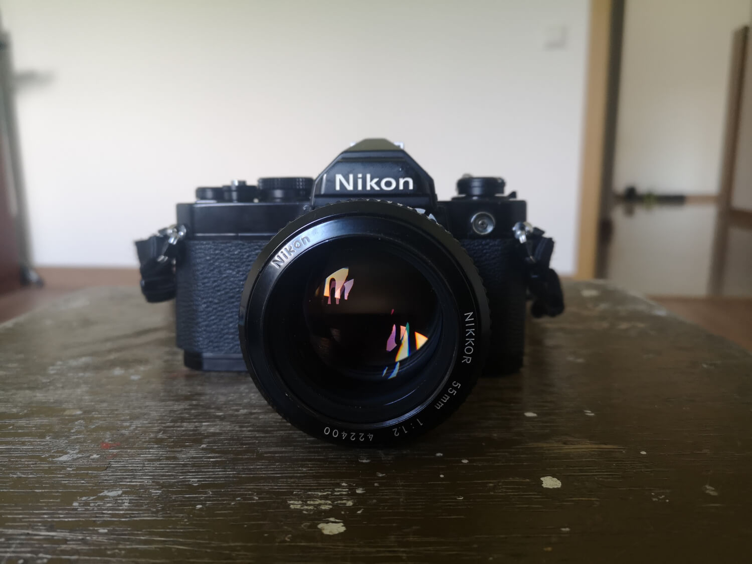 Mans Nikon FE2 un Nikon 55mm f/1.2 AI, Fēlikss I. Floress Rodrigess