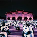 Panda party! - Lomochrome Purple XR 100-400 shot at ISO400.