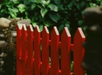 Picket fence - Fuji Velvia 100 shot at ISO100