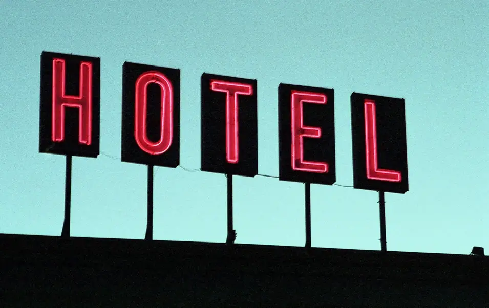 Hotel - Denver. Minolta XE-7, Kodak Portra 800