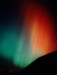 Aurora over Musselburgh - Canon EF, Kodak Ektapress 1600