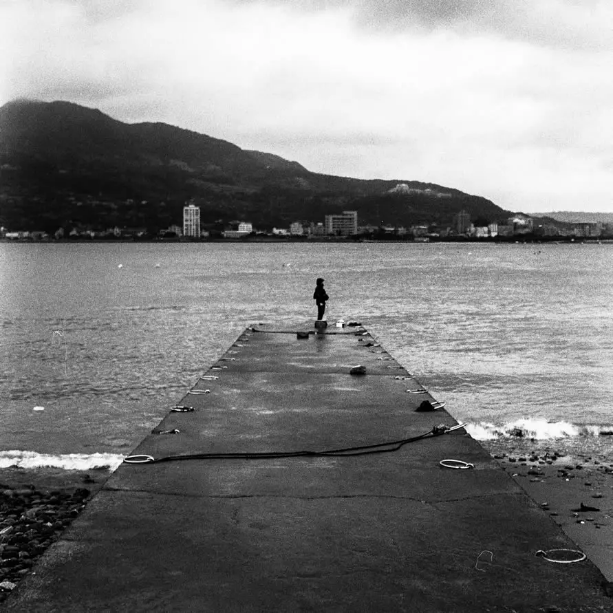 Time to think - Kodak Tri-X Technical Pan (6043) shot at ISO 320. Black and white negative film in 120 format shot as 6x6.