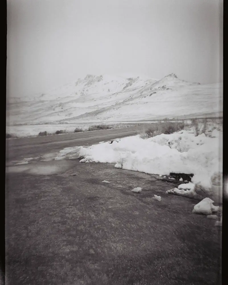 Travelogue: Antelope Island State Park with the Ferrania Rondine box camera