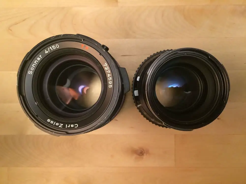 500CM - Left to right: CF and C lenses