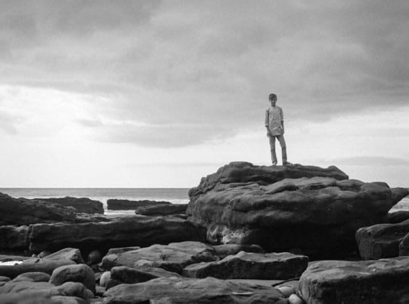 Mini me on the rocks. My last photo for this month's FP4Party