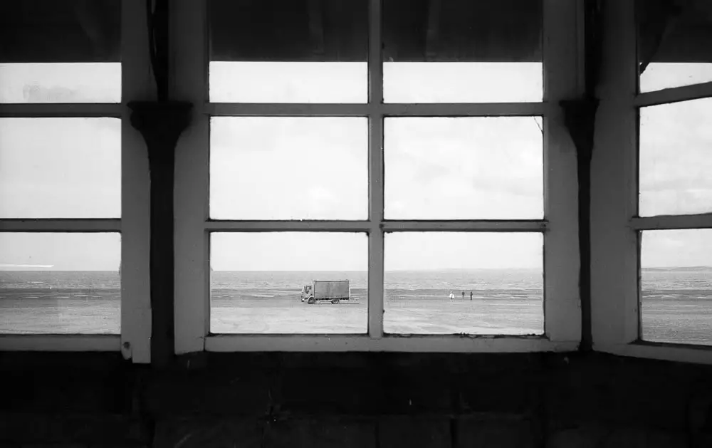 Lorry on the Sand, Adox Silvermax 100, Leica M6 TTL, 2016