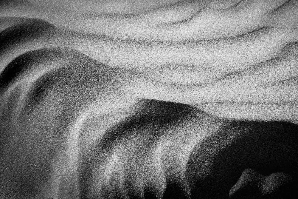 Sand Patterns, Ilford XP2 Super, Leica M6 TTL, 2016