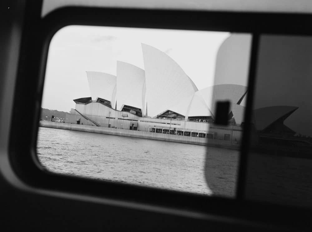 Sydney Opera House from ferry