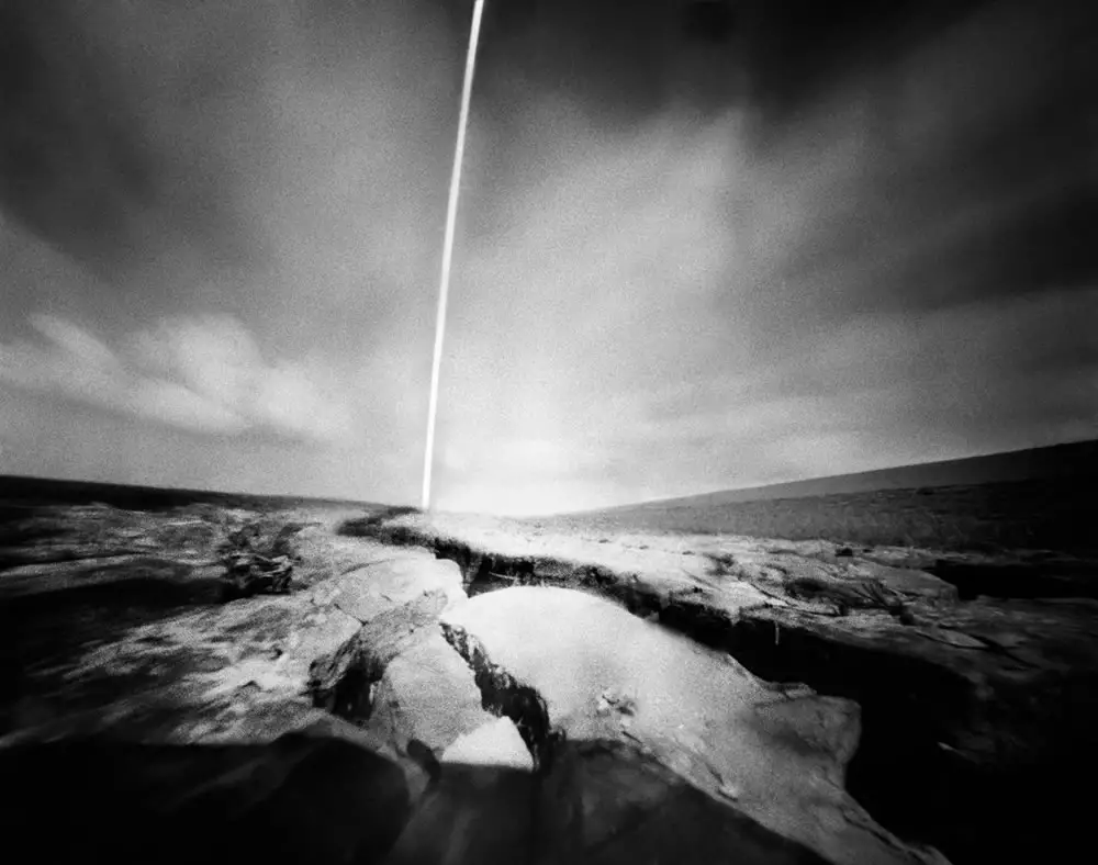 Corine Hörmann - ‏@PinholePhotos Another new image. Sea clay at the salt marsh. From the Wadden Sea series. - #FP4Party #pinhole #fineartphotography #filmphotography #emulsive