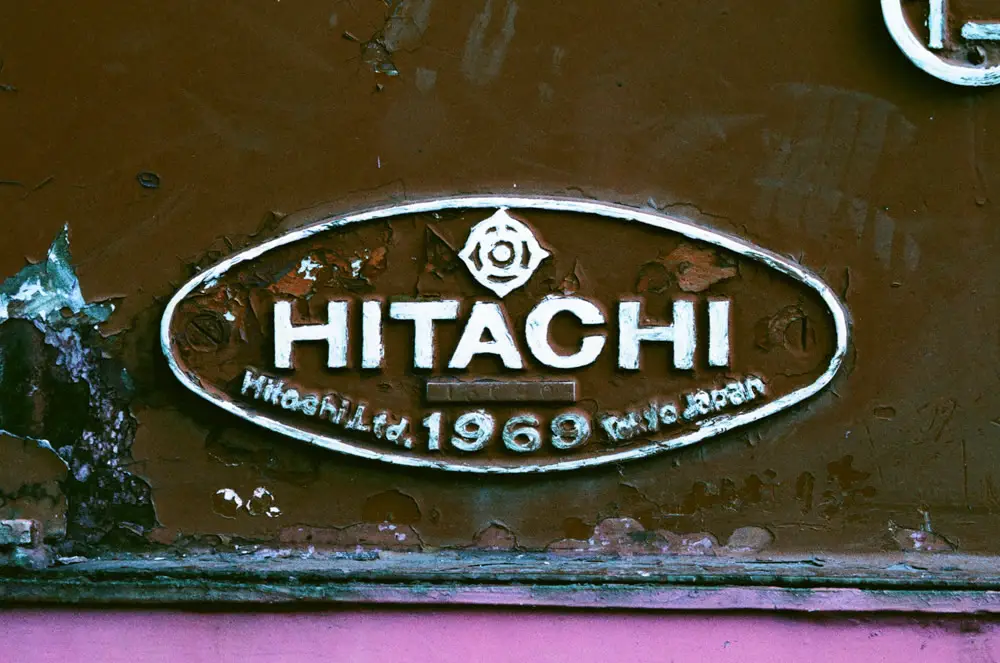Hitachi 1969 - Lomography Lomochrome Purple XR 100-400 shot at EI 200. Color negative film in 35mm format.
