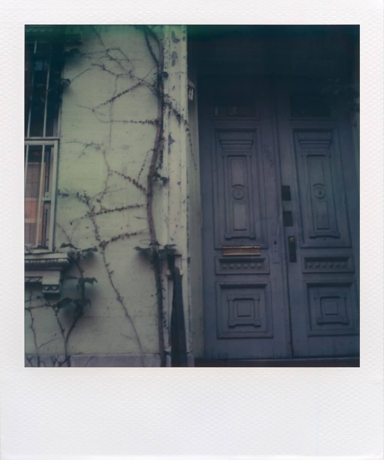 “East 7th St” (NYC 2008) - Polaroid SX-70 Alpha 1 Land Camera and first-edition TZ Artistic film