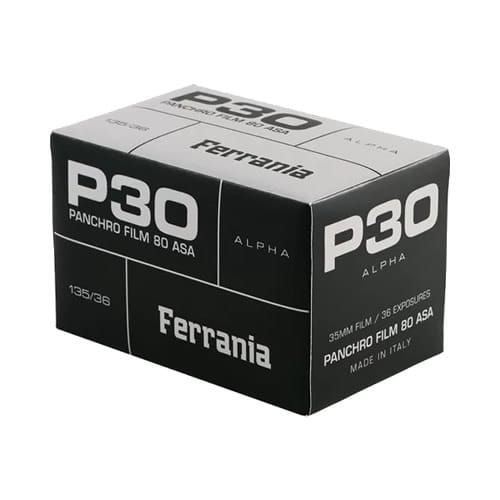 Ferrania P30 - Box shot