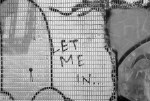 Let me in - Shot on Kodak T-MAX 100 at EI 100. 35mm Black and white film in 35mm format.