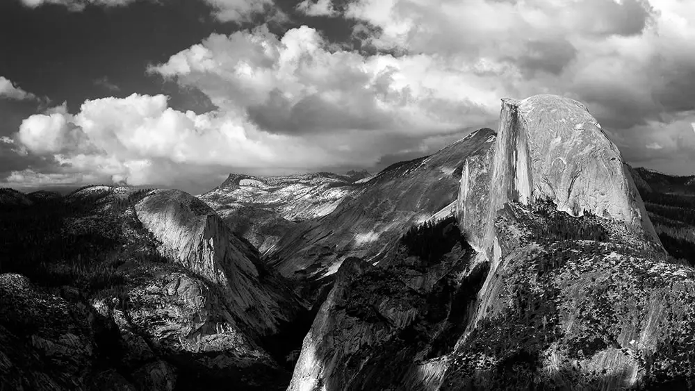 Glacier Point (3 vertical images stitched) – Yosemite, CA – Pentax-A 645 75mm – Ektar 100