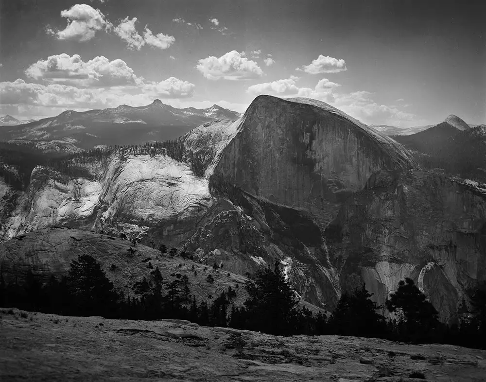 North Dome, Yosemite – Crown Graphic 4x5 with Optar 127mm – Ektapan 100
