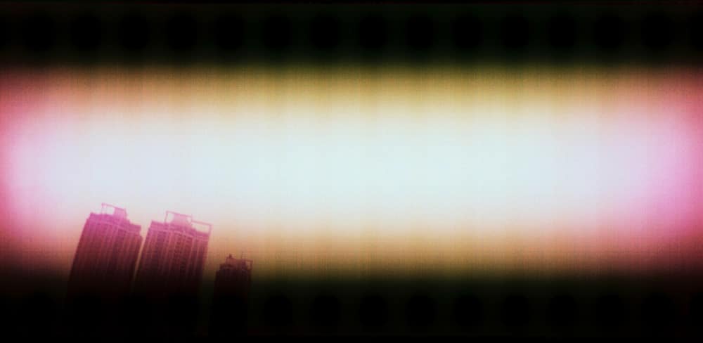 Cylon vision - Shot on Kodak PROFESSIONAL ELITE Chrome 100 (EB-3) at EI 100. Color reversal (slide) film in 35mm format. Cross processed / Lomography Sprocket Rocket.