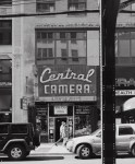 Central Camera - Pedestrians pass by Central Camera, a photo store in business since 1899, Chicago, IL, September 2017 (Busch Pressman 4x5, 150mm, Arista EDU 100) - Kenneth Wajda Photographer