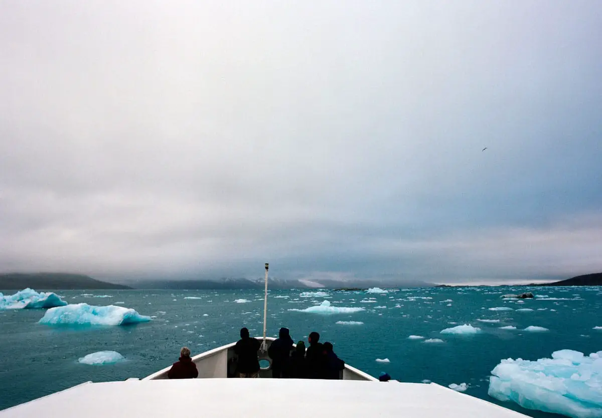 Ice Watch Svalbard - Contax 645, Kodak Portra 400