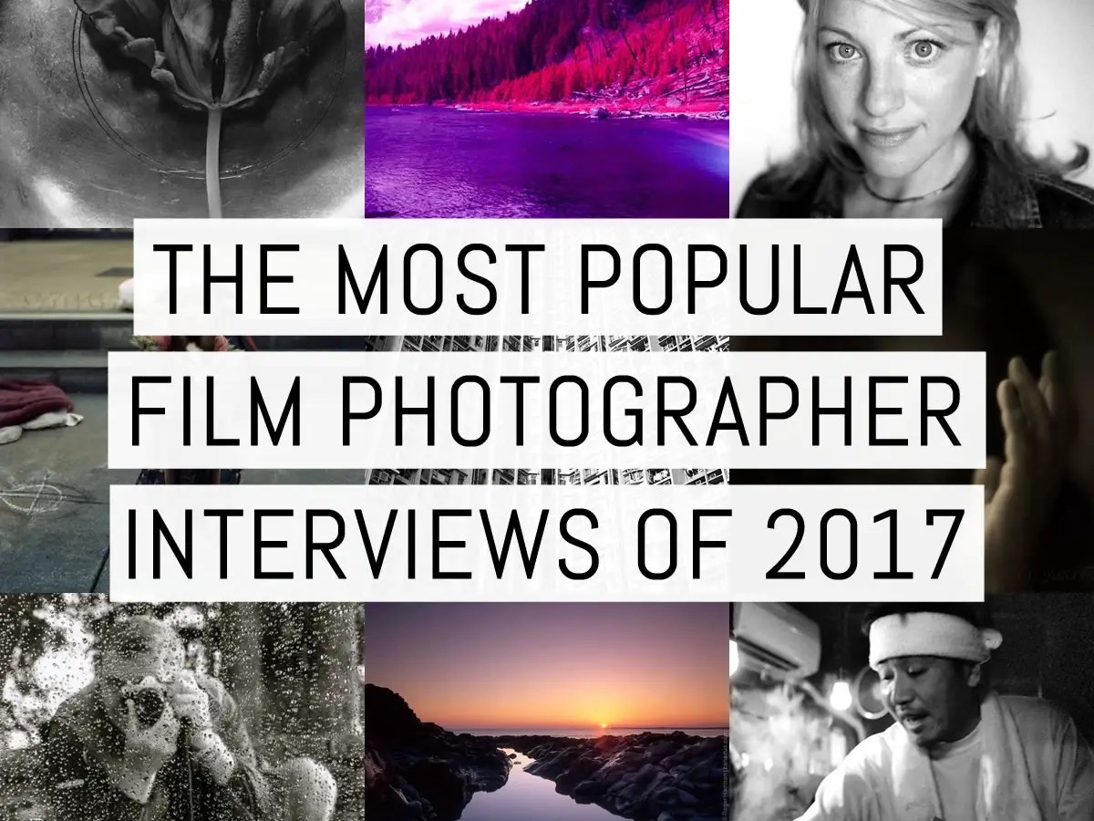 Cover - Most popular film photographer interviews 2017