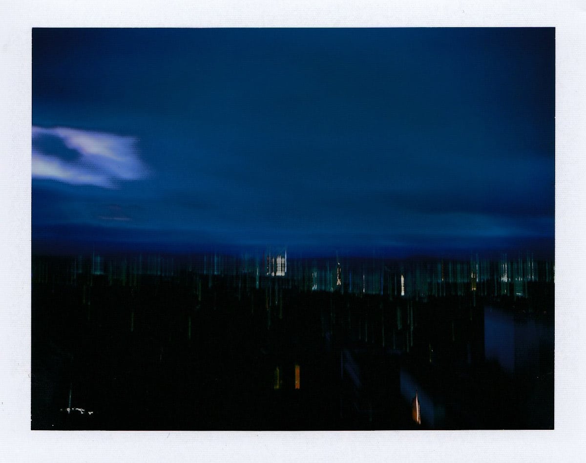 Taken with a Polaroid Land camera 330 on Fuji peel-apart film, FP-100C Silk.