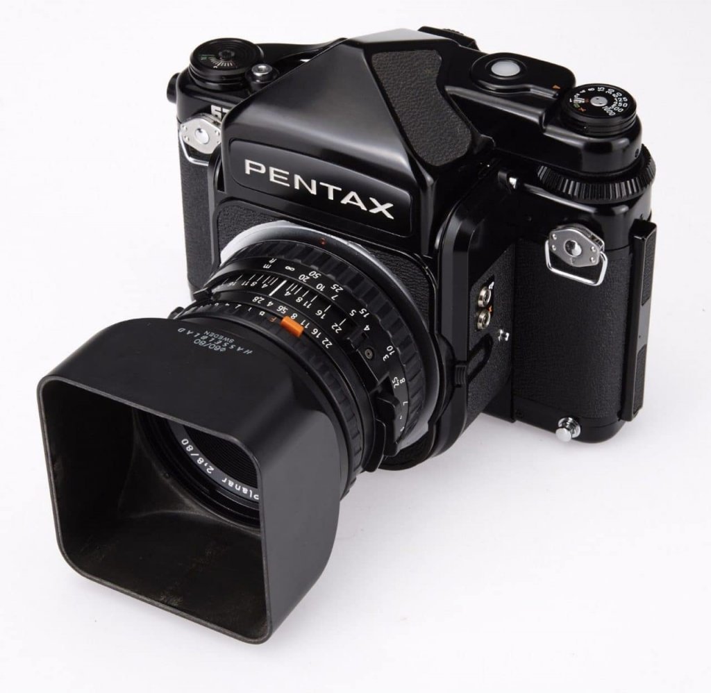 Pentax 67 modified to Hasselblad V Mount - Litzst on eBay