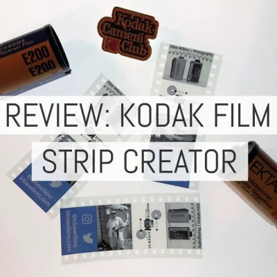 Review: Kodak Filmstrip Creator - Cover