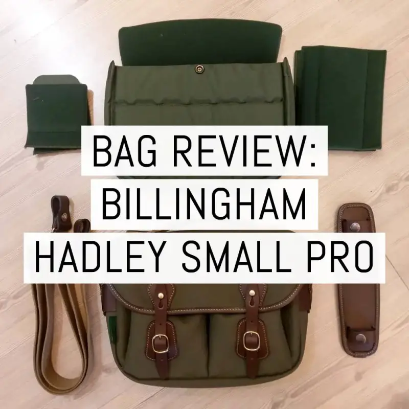 Cover - Billingham Hadley Small Pro review