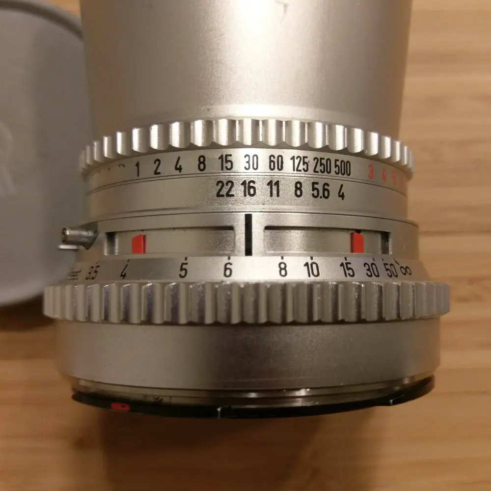 Hasselblad C lens - DoF Deep