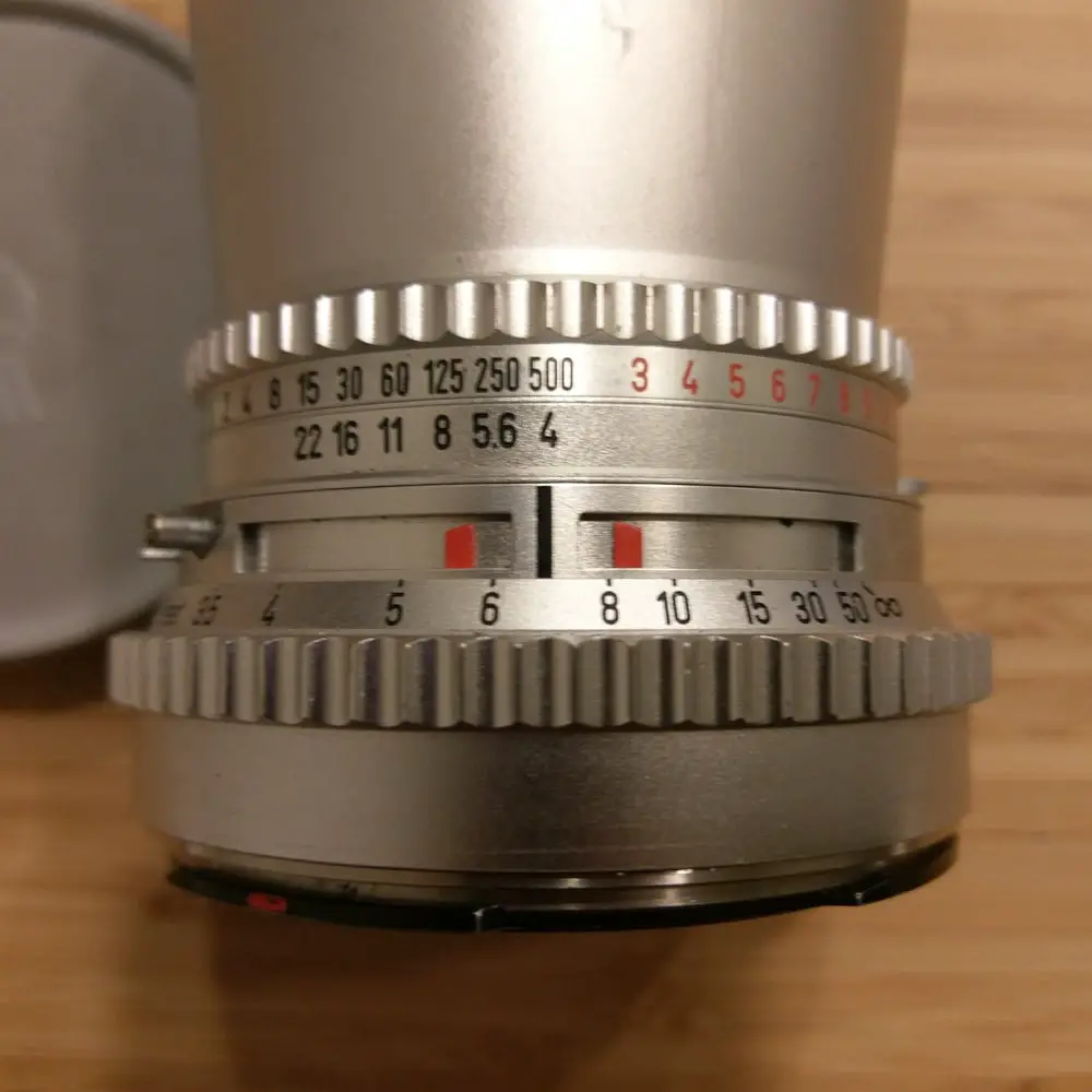 Hasselblad C lens - DoF Shallow