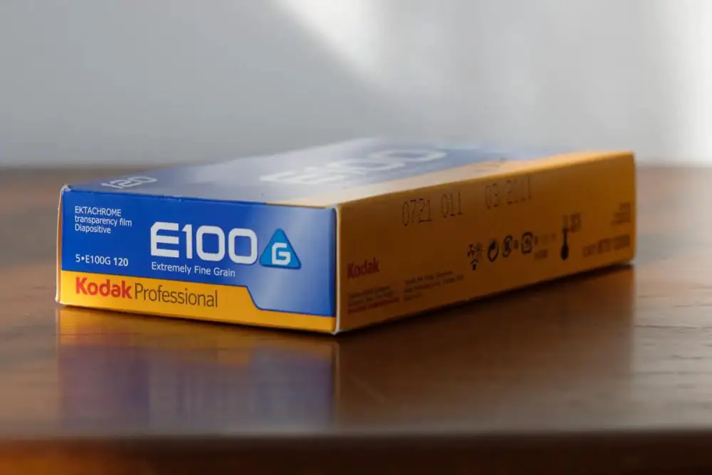 My expired box of Kodak EKTACHROME 100G