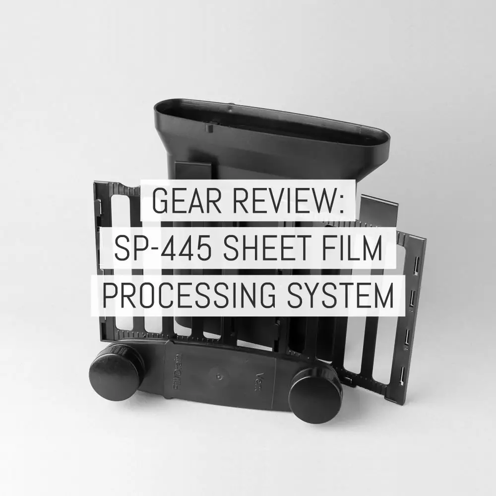 Gear review: SP-445 4×5 film processing system