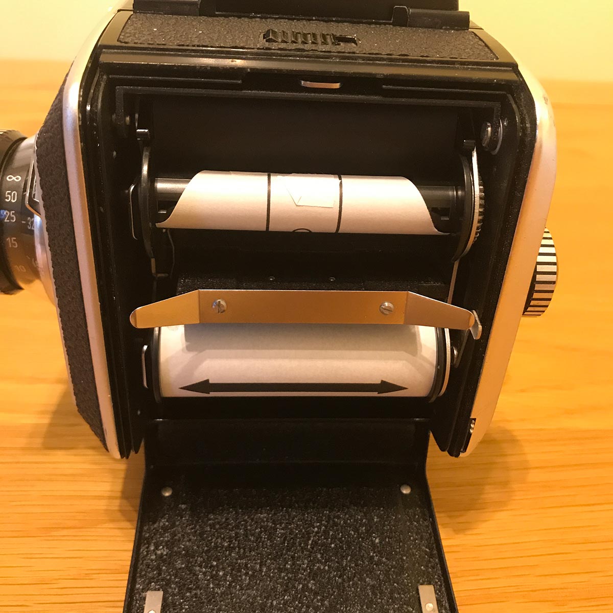 Rollei SL66 - Film Back (insert loaded)