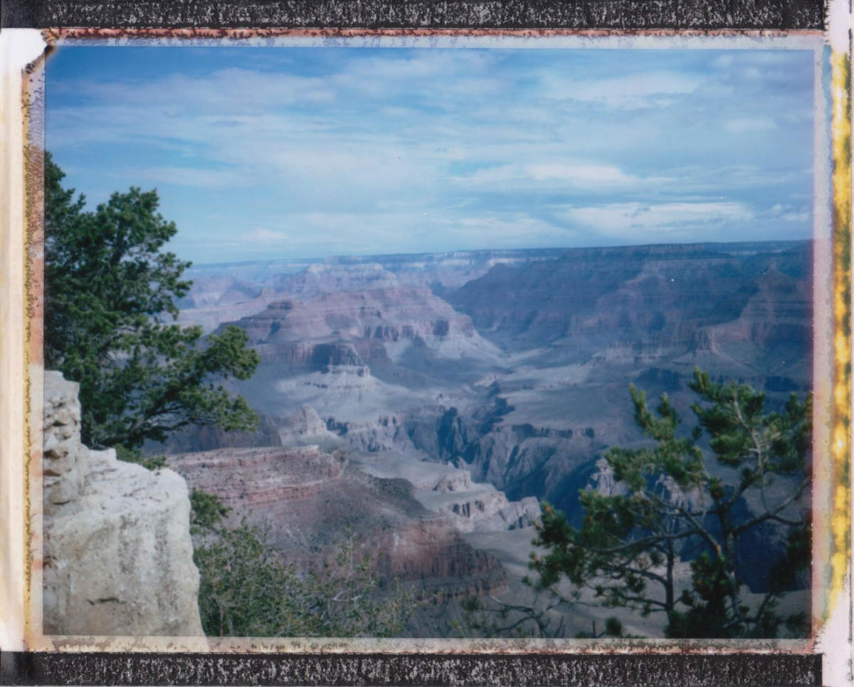 Grand Canyon - Polaroid 230 Land Camera and FP-100C