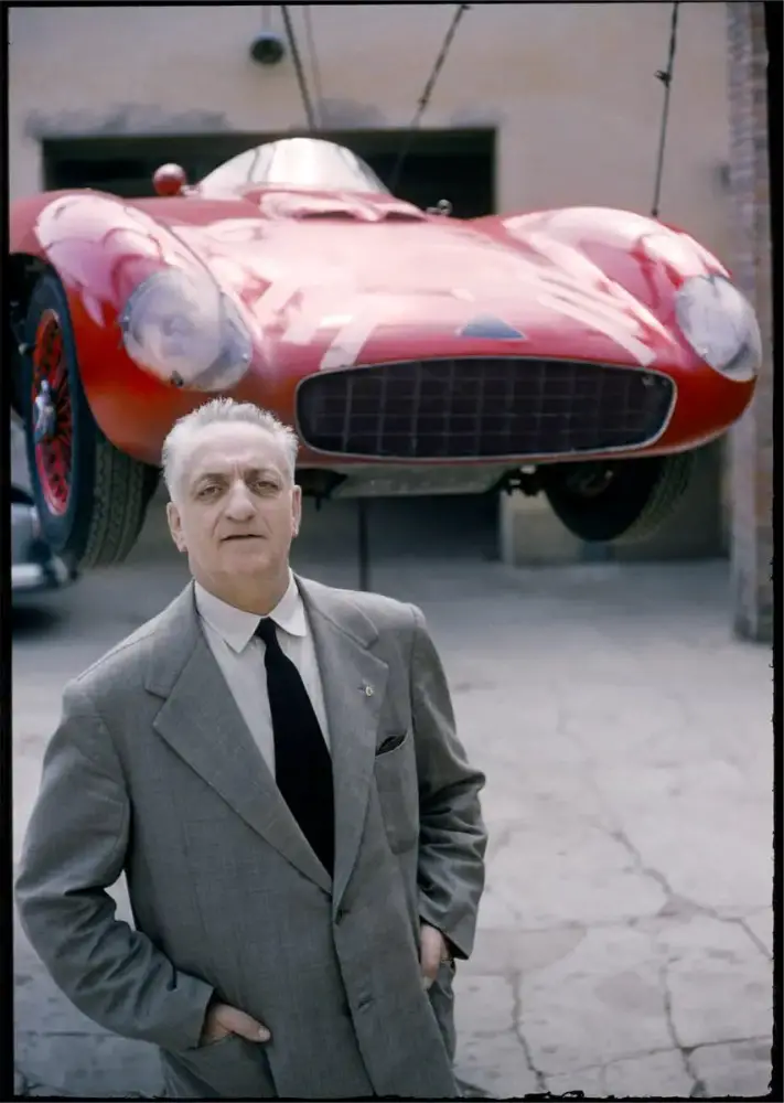 Tony Vaccaro - Enzo Ferrari - Modena, Italy, 1965