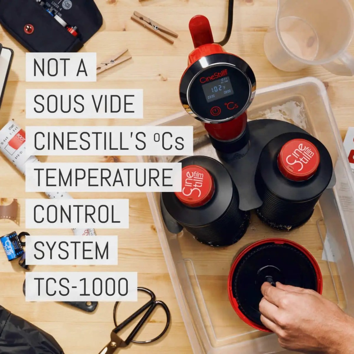 Cover - Not a sous vide cooker: Cinestill's ºCs “Temperature Control System” for simple film development at home
