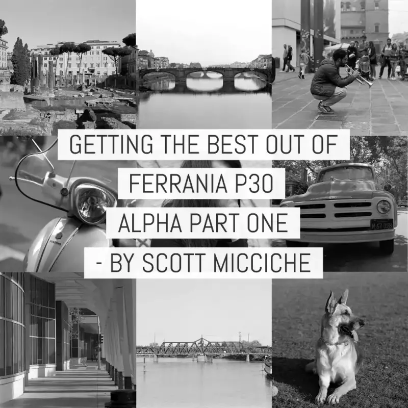 Film tests - Getting the best out of Ferrania P30 Alpha part 1