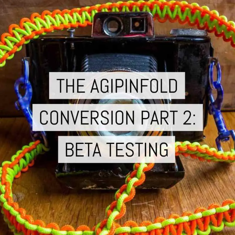 Cover - The AgiPinFold Conversion part 2 - beta testing