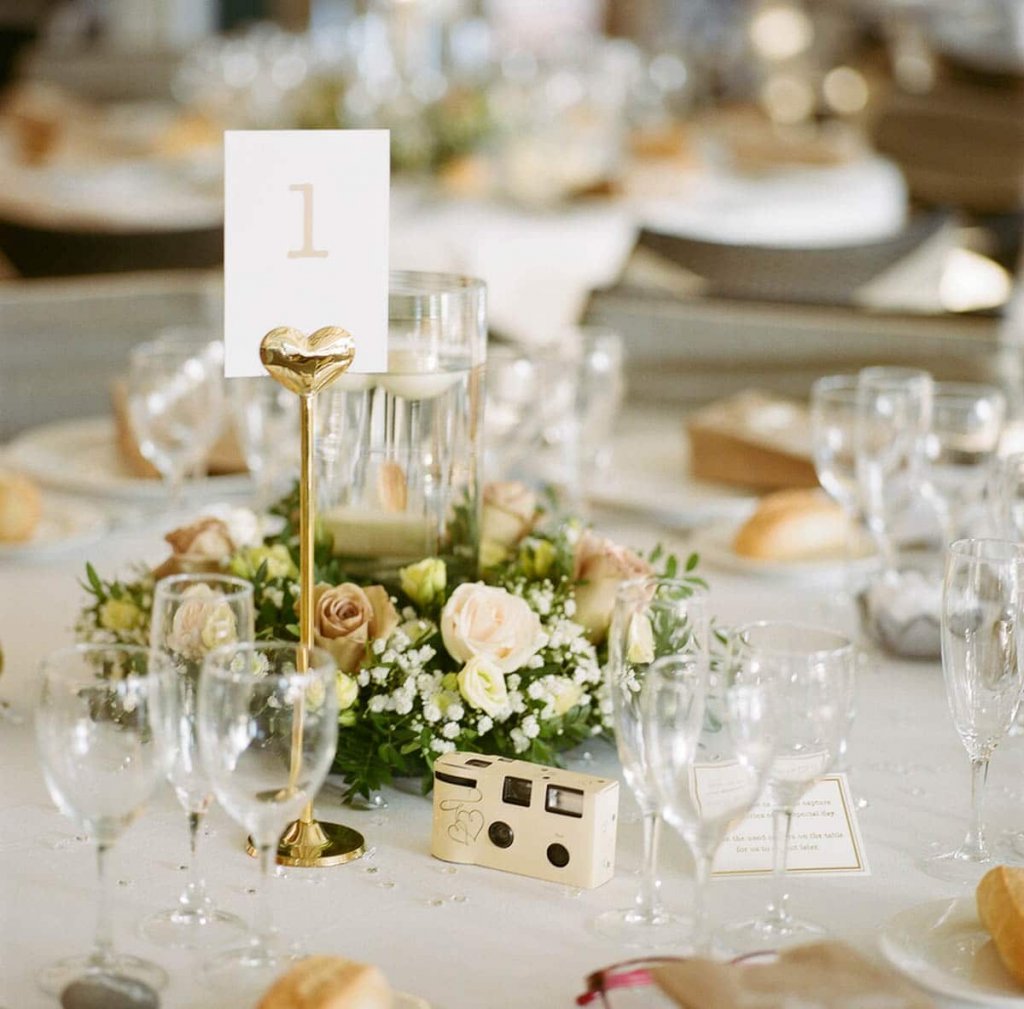 Tables set! - Aidan and Becca's wedding - Kodak Portra 400 - Ted Smith 01