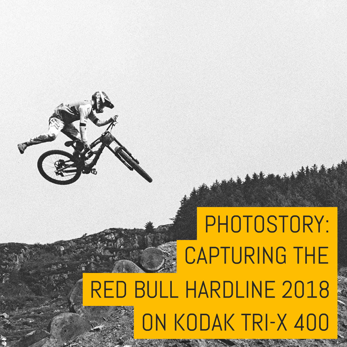Cover - Capturing Red Bull Hardline 2018 on Kodak Tri-X 400