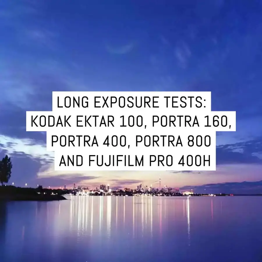 Cover - Long exposure film tests part three- Kodak Professional Ektar 100, Portra 160, Portra 400, Portra 800 and Fujifilm PRO 400H by Toni Skokovic