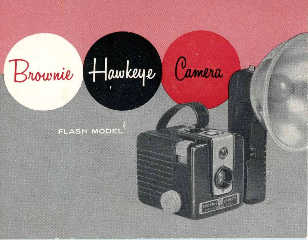 Cover of Kodak Brownie Hawkeye Flash Model manual