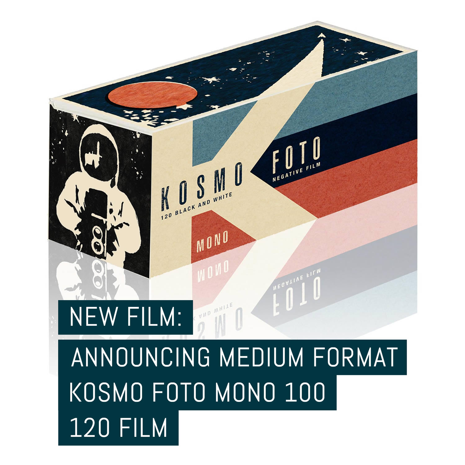 New film: announcing medium format Kosmo Foto Mono 100 120 format film