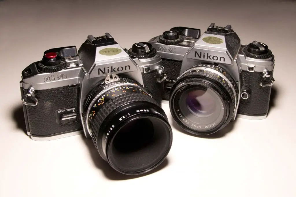 My pair of Nikon FG-20's