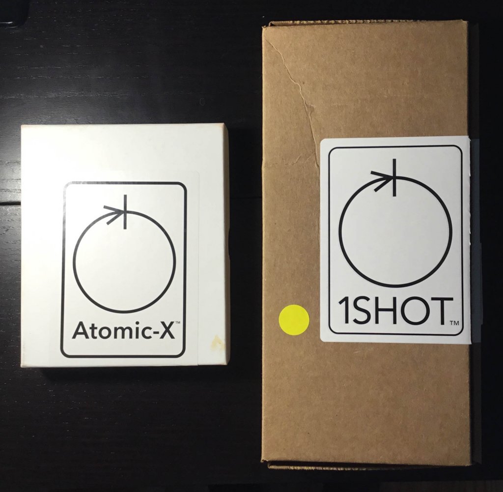 Atomic X 4x5 film boxes