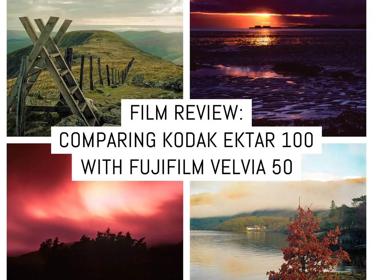 Cover - Film review- Comparing Kodak Ektar 100 to Fujifilm Velvia 50