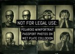 Cover: Not for legal use- passport photos on wet plate collodion v2