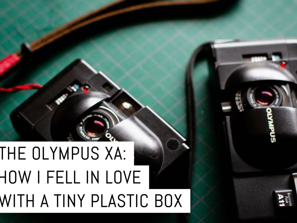 Cover - The Olympus XA, how I fell in love with a tiny plastic box
