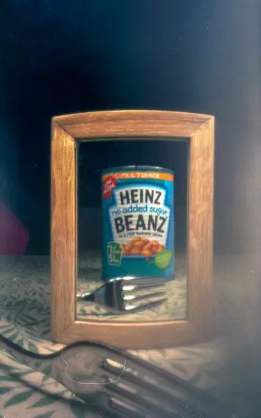 Heinz Baked Beans Selfie - Fuji Pro 400H